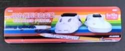 画像1: ＪＲ九州列車色鉛筆　５本１０色