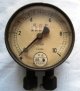 蒸気機関車　１０気圧　２針小型圧力計(３９６３９号)