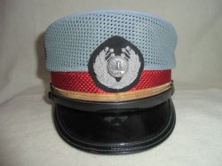 画像1: JR九州　助役帽子(夏用グレー） ５９cm 未使用品