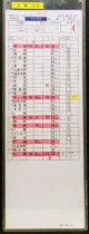 特急　有明26号　787系　（博多－小倉）小倉運転区3組42行路　平成20年3月