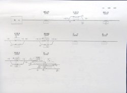 画像5: 線路図表　宇野線・本四備讃線・津山線・吉備線・伯備線　（昭和６２年４月現在）