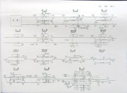 画像6: 線路図表　宇野線・本四備讃線・津山線・吉備線・伯備線　（昭和６２年４月現在）