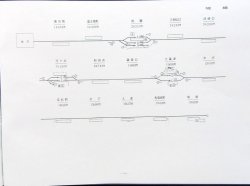 画像9: 線路図表　芸備線・因美線・三江線・木次線・境線　（昭和６２年４月現在）