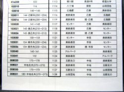 画像6: 広電バス・運転時刻表　　山田団地　５２－２B（土曜日）運番　2021年1月24日改正