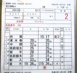 画像6: 直方運輸センター　２組　１１行路　１〜８止　揃い　ケース入り3枚