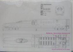 画像2: 「Ｅ５新幹線はやぶさ　設計図面クリアファイル」