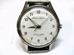 画像2: 手巻き腕時計　シチズンホーマー21石　新幹線（幹九管　昭４９　380)　文字盤・白色