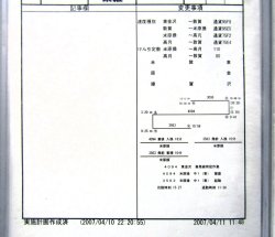 画像6: 敦賀機関区　組　臨７２２仕業　（敦賀〜東金沢〜米原操〜敦賀）　ケース入り２枚　改正日2007/03/18