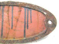 画像6: 製造銘板　「川崎重工　富士車・ナニワ　昭和４０年」