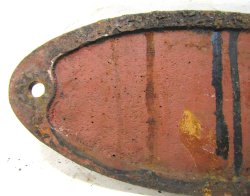 画像5: 製造銘板　「川崎重工　富士車・ナニワ　昭和４０年」