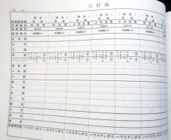 画像19: 列車運転時刻表　ＪＲ九州（本社直轄・長崎支社　平日用）　平成２９年３月４日改正