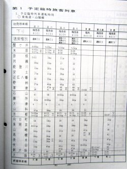 画像3: 臨時列車運転時刻表　JR西　京都・大阪・神戸支社　平成１８年３月１８日改正版