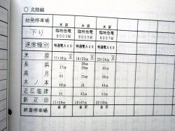 画像5: 臨時列車運転時刻表　JR西　京都・大阪・神戸支社　平成１８年３月１８日改正版