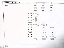 画像9: 臨時列車運転時刻表　JR西　京都・大阪・神戸支社　平成１８年３月１８日改正版