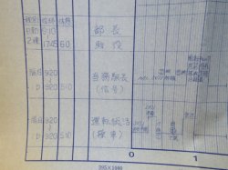 画像6: 作業ダイヤ表  「鳥栖貨物ターミナル駅」 平成２１年３１４日改正