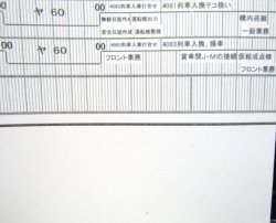 画像9: 駅構内作業ダイヤ　「鍋島駅」　平成３０年３月１７日改正
