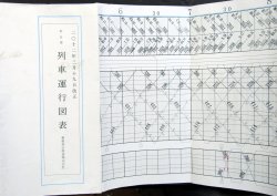 画像1: 箱根登山鉄道　列車運行図表　2012年3月19日改正　