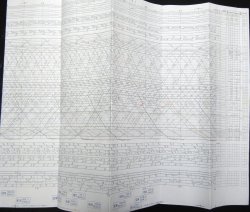 画像9: JR西・列車運行図表　「片町線・東西線・福知山線（土休日）」　平成１６年３月１３日改正