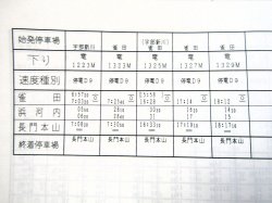 画像29: 列車運転時刻表　西日本旅客鉄道　広島支社 (平成１９年３月１８日改正）