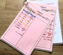 画像1: JR九州バス　福岡支店 　土日祝　１　行路運行表　 ２０２４，８，１改正　ソフトケース　3枚入り