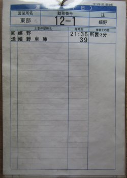 画像8: 西肥バス　東部営業所（嬉野車庫）　（平日）１２－１勤務　