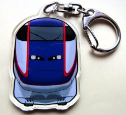 画像1: JRグループ車両シリーズ　アクリルキーホルダー　「No7　E3系　つばさ」
