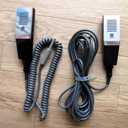 画像1: クラリオン中古観光バスマイク　ガイド用・客室用セット