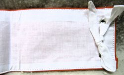 画像6: 腕章　「旅客案内」（刺繍）　未使用品