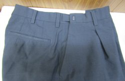 画像2: 西鉄　男子夏スラックス　  サイズ７９B号　中古品