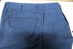 画像2: 国鉄制服　接客　冬ズボン　細２号　未使用