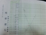 画像: 薩摩おれんじ鉄道線　列車運行図表　平成１６年３月１３日改正