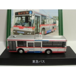 画像: 京商  ダイキャストシリーズ 路線バス(1) 1/150スケール  「東急バス  114 網島駅 」