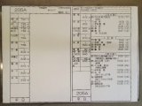 画像: 新幹線車掌時刻表  東京第二運輸所　２０５A　(のぞみ ２０５号) 　新大阪行　行路番号M1617　東京ー新大阪  Ｈ２８，３，２６改正