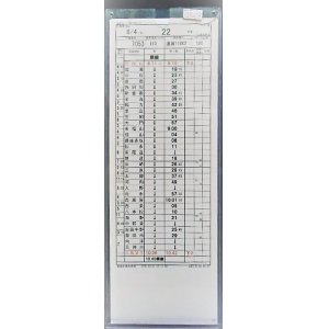 画像: 広島機関区　EL2組　22仕業　（２）（西岡山　〜　広島貨タ）　施行日；２００５，８，４