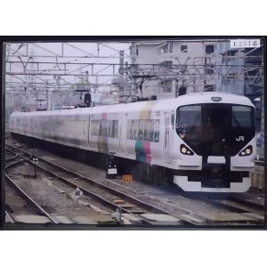 画像:  下敷き　「E257電車系電車」・「JR東日本　路線ネットワーク　2018年」