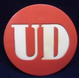 画像: バス　プレート　「UD」（小）直径」１２，５ｃｍ