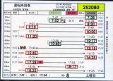 画像: 広電バス・運転時刻表　　山田団地　５２－８（土曜日）運番　2021年1月24日改正