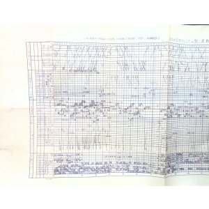 画像: 作業ダイヤ表  「北九州ターミナル駅(運転）」 平成１８年３月１８日改正