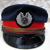 画像: 中古・JR九州　助役帽　サイズ；５９ｃｍ　名前消し