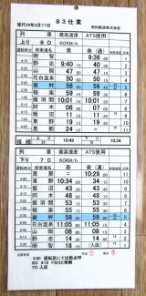 画像: 明知鉄道　「B３仕業」　平成25年5月1日修正