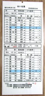 画像: 明知鉄道　「B２－１仕業」　平成25年5月1日修正