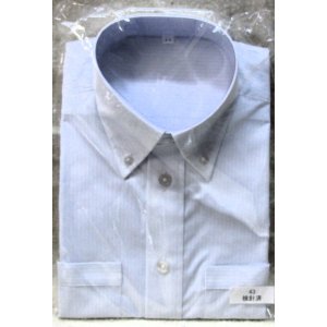 画像: 西鉄　半袖カッターシャツ　首回り４３ｃｍ　未開封品