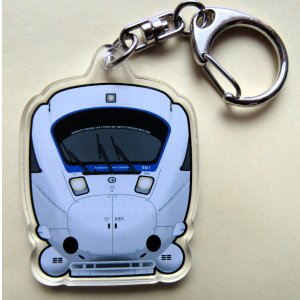 画像: JRグループ車両シリーズ　アクリルキーホルダー　「No５　885系　特急リレーかもめ」