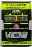 画像1: なつかしの京阪神発夜行列車シリーズ　アクリルマグネット　 No９　EF８１形　「トワイライトエクスプレス」  
