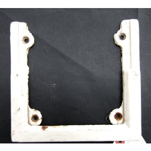 画像: 車外号車札差し込み枠（アイボリー色）