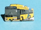 画像: 鹿児島市バス　オリジナルピンバッチ［ハイブリットバス］