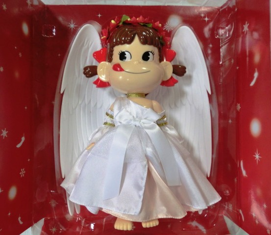 画像: 「聖なる翼のペコちゃん人形」 不二家直営店限定品　２０１４クリスマス限定