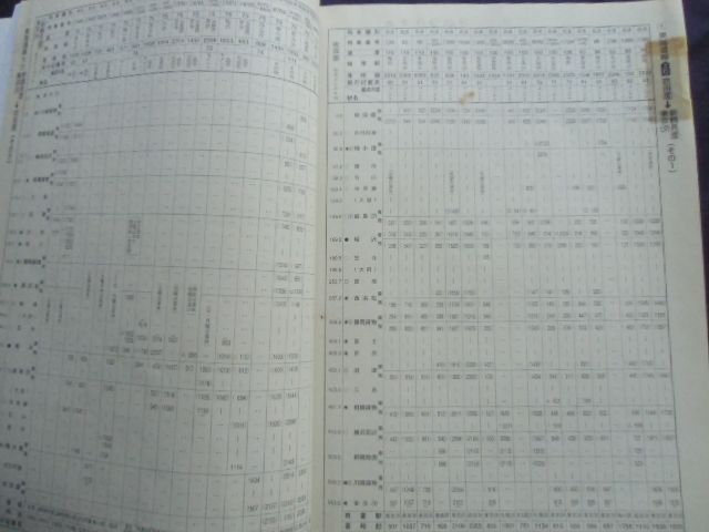 画像: JR貨物時刻表２００３年 (平成１５年１０月改正)