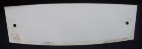 画像: 車内製造銘板 「神戸 川崎重工 昭和４９年」