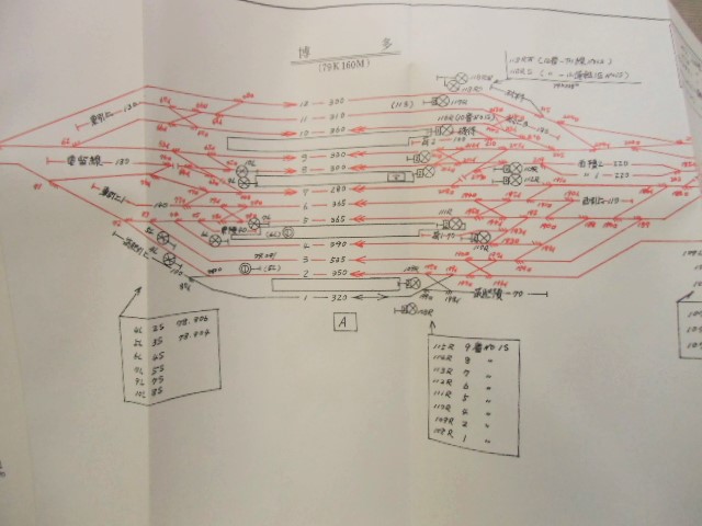 画像: 鹿児島本線・日豊本線 架線範囲図及び信号機位置図 昭和４７年３月現在